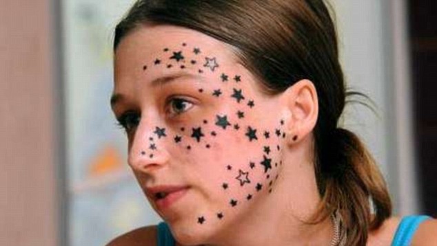 Rouslan Tourmiantz, the artist, claims that she wanted all 56 stars but when 